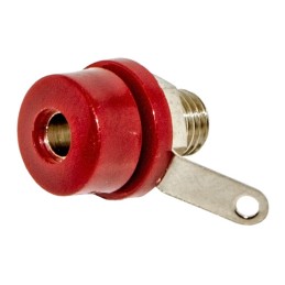 10 pcs : BU-00233-2 - CONN BANANA JACK PRESS-FIT RED