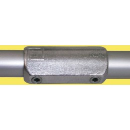 1 pcs - Kee Lite Straight Coupling Connecting Component, Strut Profile Type 8, Round Tube Size Type 8