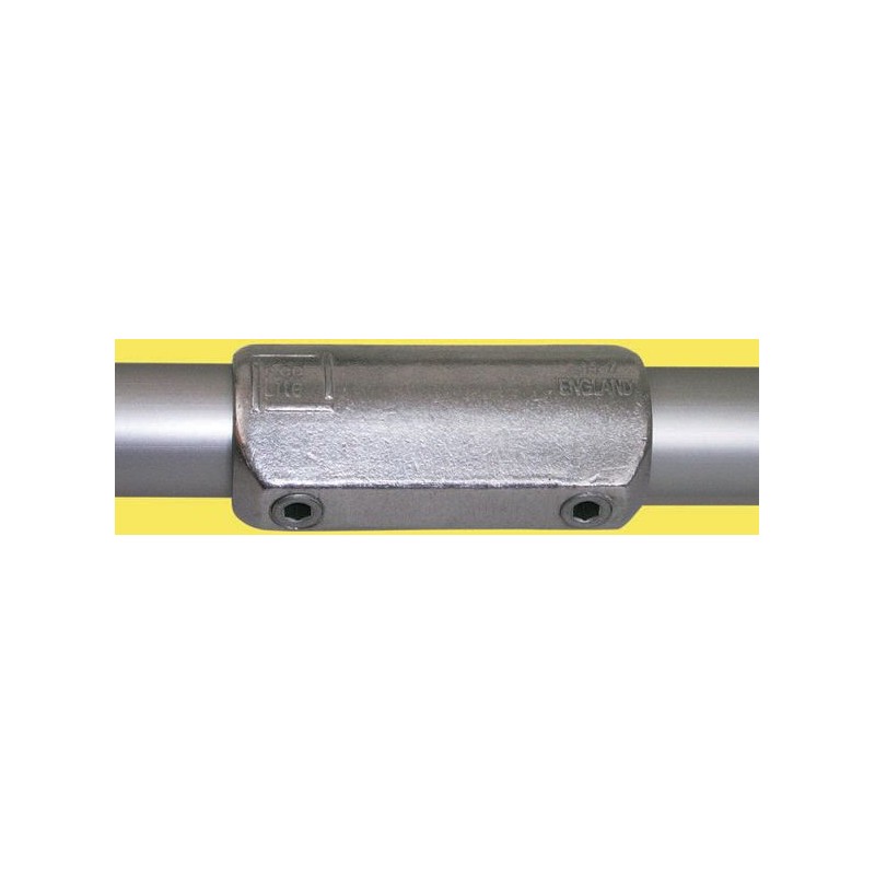 1 pcs - Kee Lite Straight Coupling Connecting Component, Strut Profile Type 8, Round Tube Size Type 8