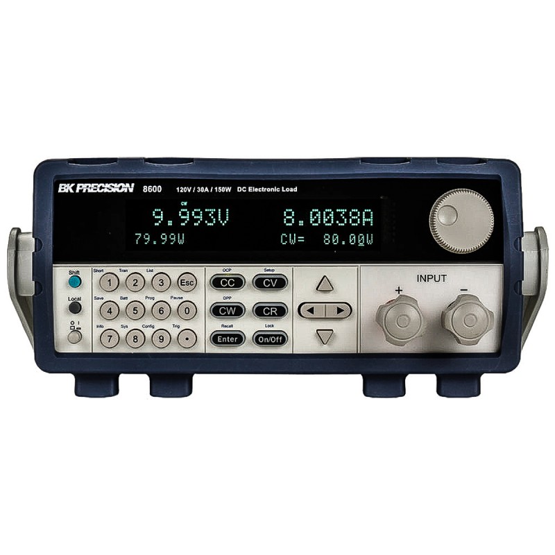 1 pcs - BK Precision BK86 Series Electronic DC Load, 0 - 150 W, 0 - 120 V, 0 - 30 A