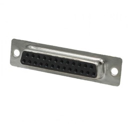 10 pcs : MHDB25SS - 25 WAY D-SUB CONNECTOR FEMALE SO