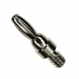 10 pcs : 451 - CONN BANANA PLUG MINIATURE THRD