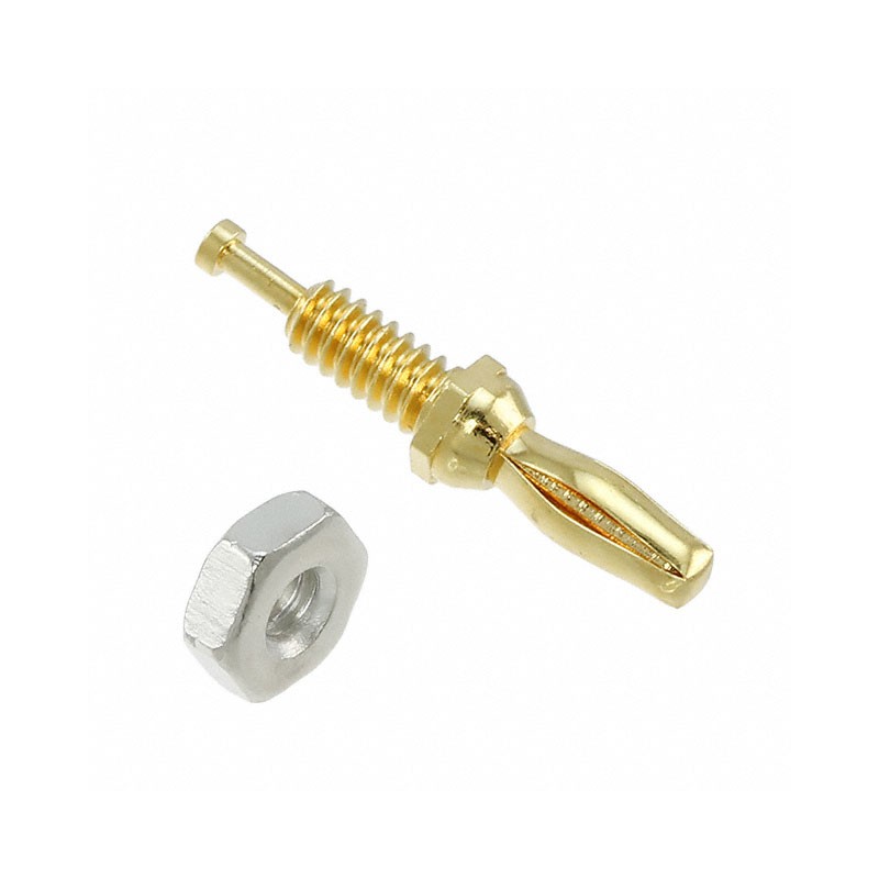 10 pcs : 3276 - CONN BANANA PLUG MINIATURE THRD