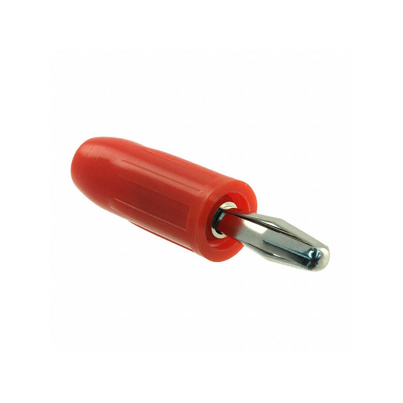 10 pcs : BU-00246-2 - CONN BANANA PLUG SOLDER RED