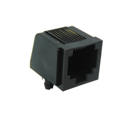 10 pcs : SS-90000-002 - MOD JACK 8P8C UNSHLD HRZ FLNG