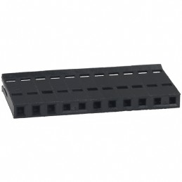 10 pcs : 1-487378-0 - CONN FFC RCPT HSG 11POS 2.54MM