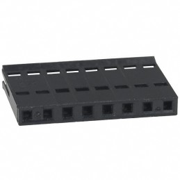 10 pcs : 487378-7 - CONN FFC RCPT HSG 8POS 2.54MM
