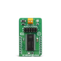 1 pcs - MikroElektronika DC Motor 10 Click DC Motor Driver for TLE 6208-6 G