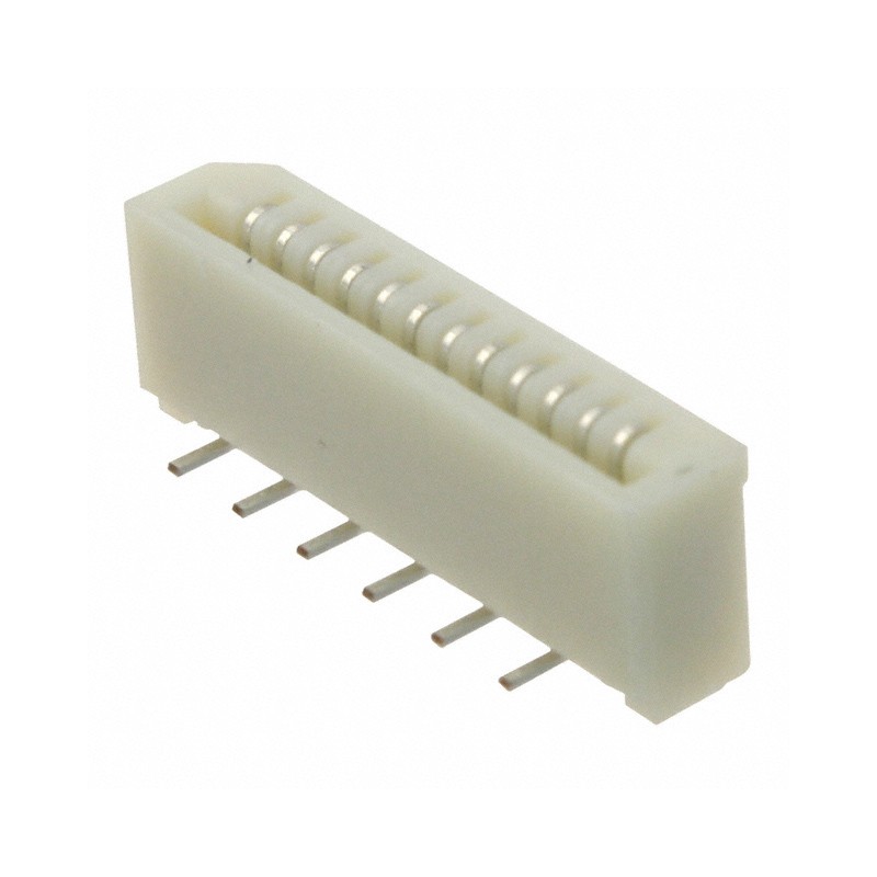 10 pcs : 0528081270 - CONN FPC VERT 12POS 1MM SMD