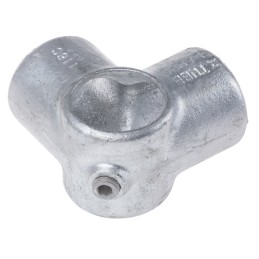 1 pcs - RS PRO 3-Way Connector Connecting Component, Strut Profile Type 2, Round Tube Size Type 2
