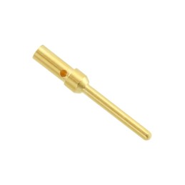 10 pcs : 09670003576 - CONN PIN 18-22AWG GOLD CRIMP