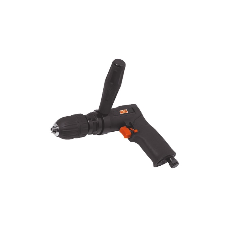 1 pcs - Bahco Air Drill 13mm 1/4in Air Inlet (BSP) , 450 1/min