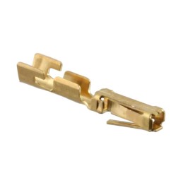 10 pcs : 86657-2 - CONTACT FLAT FLEX SOCKET GOLD