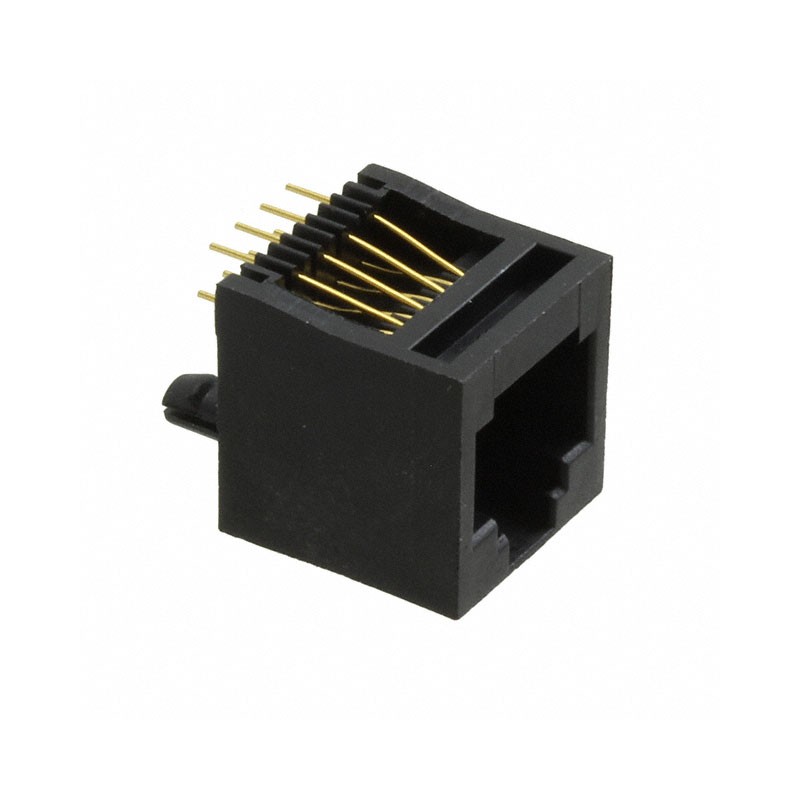 10 pcs : PJ012-8P8C1 - 8 POS. 8 CONTACT TOP ENTRY THRU