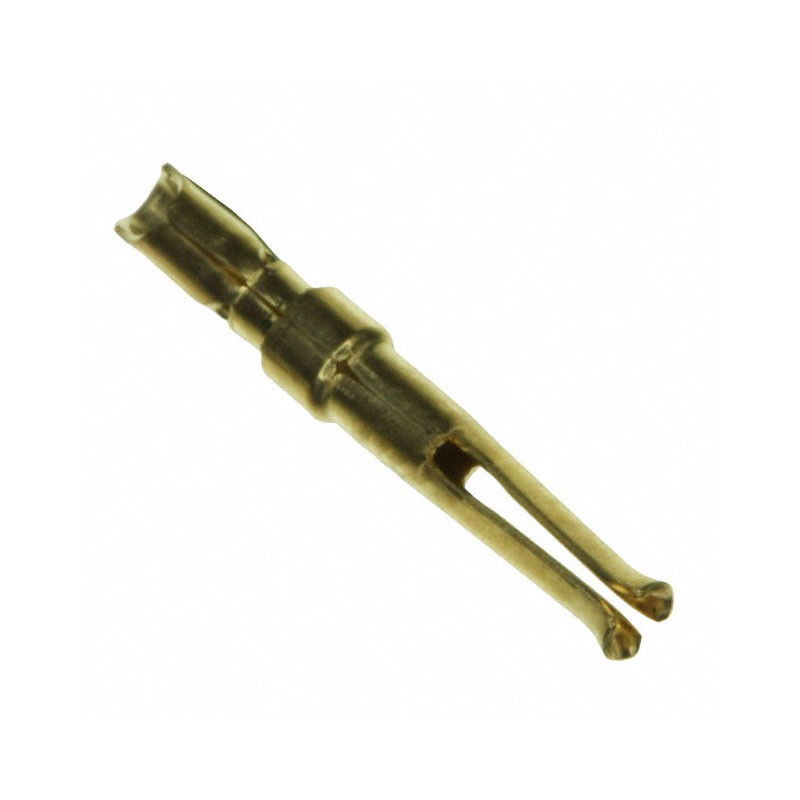 10 pcs : 1-66569-0 - CONN SOCKET 18AWG GOLD SLDR CUP