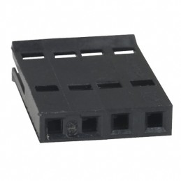 10 pcs : 487378-3 - CONN FFC RCPT HSG 4POS 2.54MM