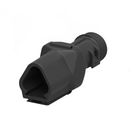 10 pcs : 1011-261-0305 - BKSHL, 3P, BLK, REC,ST,SR,NW6/7.