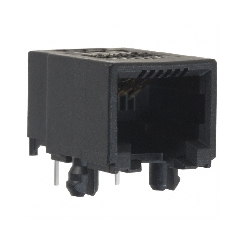 10 pcs : SS-7066-NF - CONN MOD JACK 6P6C R/A UNSHLD