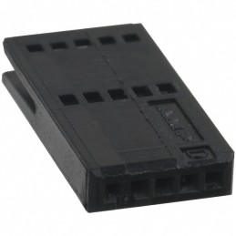 10 pcs : 487544-2 - CONN FFC RCPT HSG 5POS 1.27MM