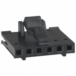 10 pcs : 487526-5 - CONN FFC RCPT HSG 6POS 2.54MM