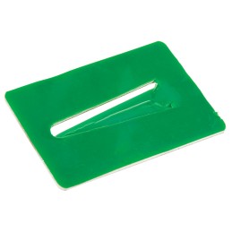 1 Bag of 50 - HellermannTyton White Electroplated Steel Cable Clip, 16mm Max. Bundle