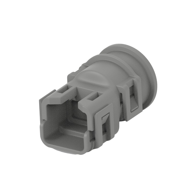 10 pcs : 2363791-2 - TAB CONN CVR ASSY,2POS,DT,180DEG