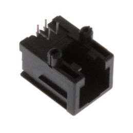 10 pcs : 1705950-2 - CONN MOD JACK 6P4C R/A UNSHLD