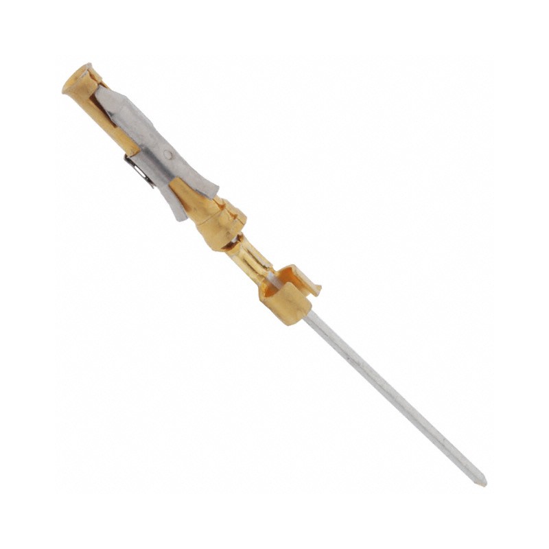 10 pcs : 6-66461-2 - CONN SOCKET GOLD WIRE WRAP