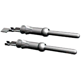 10 pcs : 66425-4 - CONN PIN 26-30AWG GOLD CRIMP