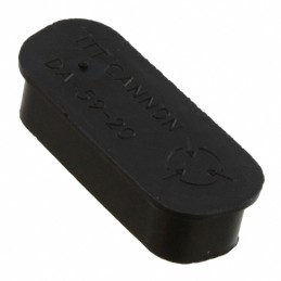 10 pcs : DA-59-20BA - DSUB 15POS SOCKET DUST CAP