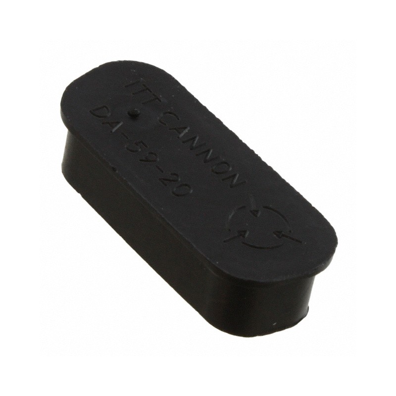10 pcs : DA-59-20BA - DSUB 15POS SOCKET DUST CAP