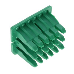 10 pcs : WV-18S - WEDGE LOCK, 18P, PLG, GRN, DTV