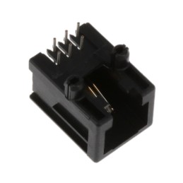 10 pcs : 1705950-1 - CONN MOD JACK 6P6C R/A UNSHLD