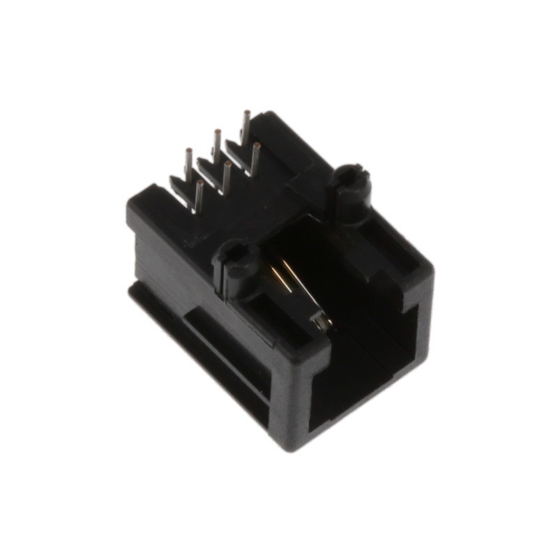 10 pcs : 1705950-1 - CONN MOD JACK 6P6C R/A UNSHLD