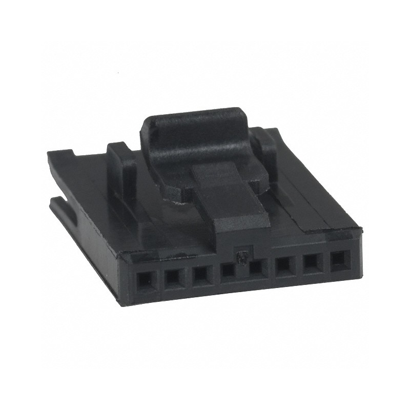 10 pcs : 487545-5 - CONN FFC RCPT HSG 8POS 1.27MM