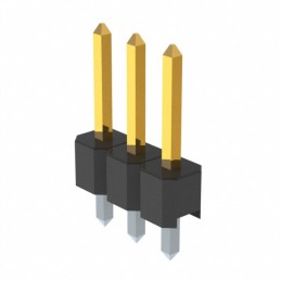 10 pcs : PR20203VBNN - CONN HEADER VERT 3POS 2.54MM