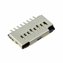 10 pcs : 1051620001 - 1.45H MICRO SD HEADER WITH D/C P
