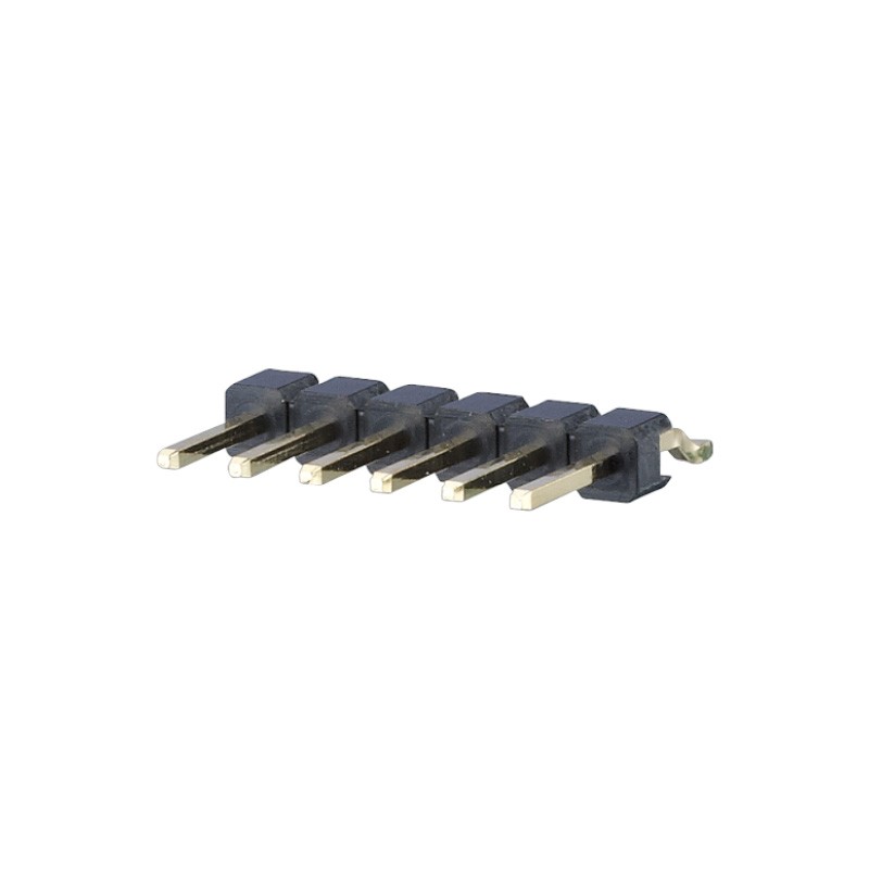 10 pcs : PM20206HBNN - PIN HEADER, SMT, SINGLE ROW, .10