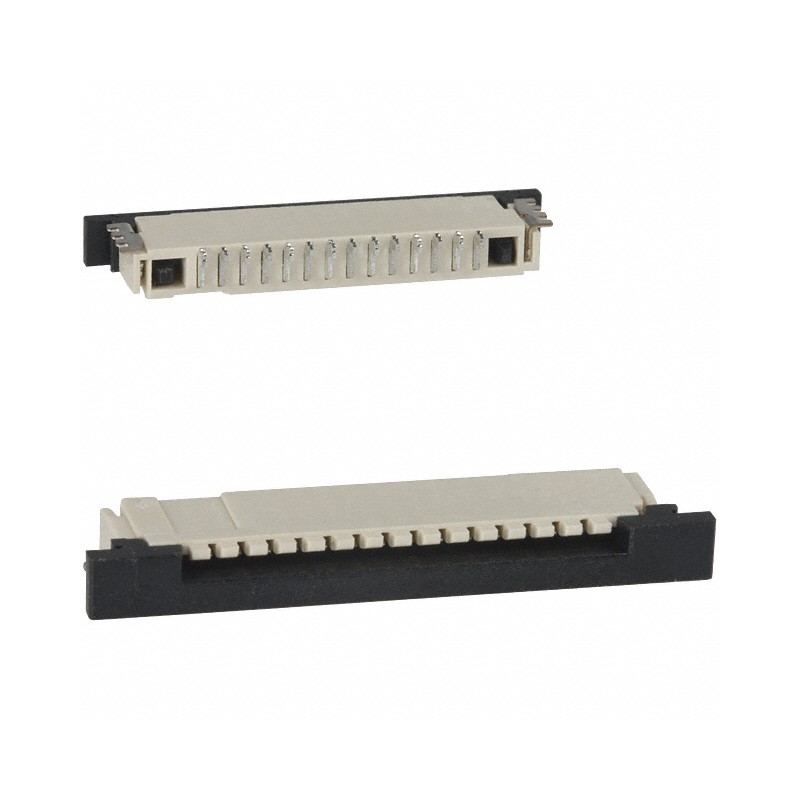 10 pcs : 1-84953-4 - CONN FPC TOP 14POS 1MM R/A