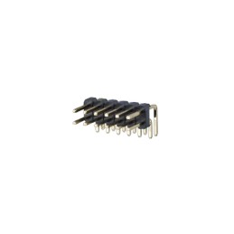 10 pcs : PR20205HBDN - PIN HEADER, THR, DUAL ROW, .100'