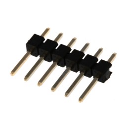 10 pcs : PR20206VBNN - PIN HEADER, THR, SINGLE ROW, .10
