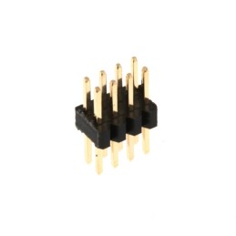 10 pcs : PR20B04VBDN - PIN HEADER, THR, DUAL ROW, 1.27