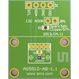 1 pcs - ams OSRAM AS5510-WL_EK_AB Position Sensor Adapter Board for AS5510 AS5510