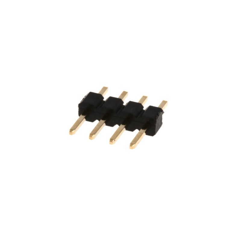 10 pcs : PR20C04VBNN - PIN HEADER, THR, SINGLE ROW, 2.0