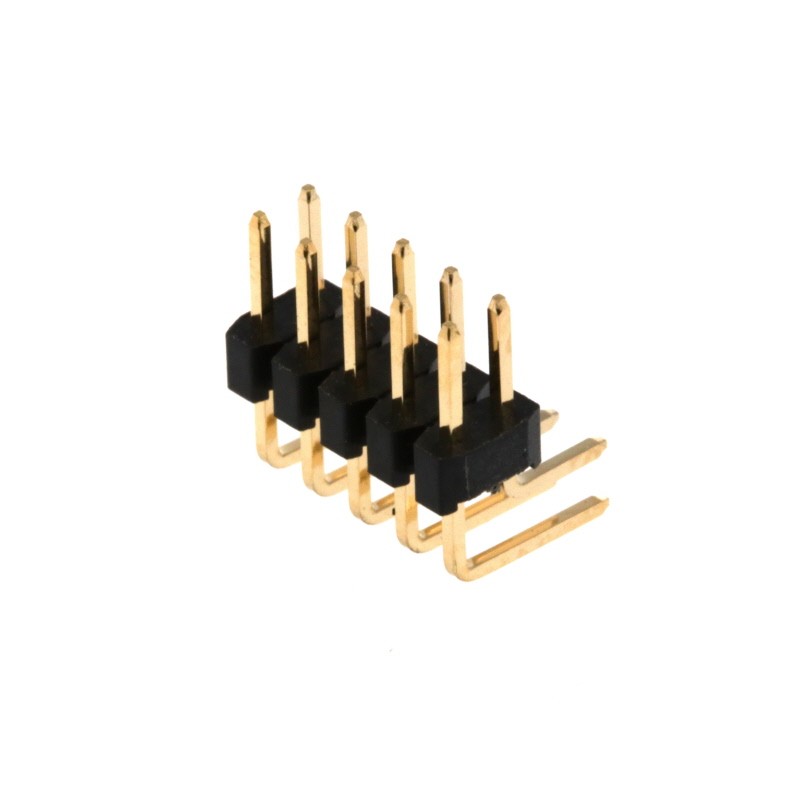 10 pcs : PR20C05HBDN - PIN HEADER, THR, DUAL ROW, 2.00