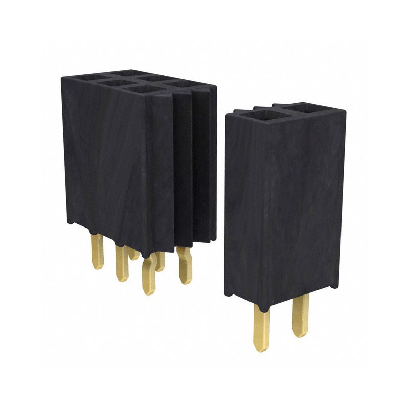 10 pcs : SSW-105-01-G-D-LL - CONN RCPT 10POS 0.1 GOLD PCB