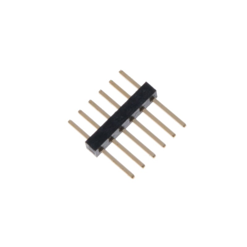 10 pcs : BC020-06-A-0200-0300-L-D - 6W, 1.0MM PITCH PIN HDR, SIL, TH