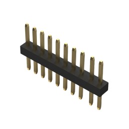 10 pcs : BC020-10-A-0200-0300-L-G - 10POS 1.0MM PITCH PIN HEADER, SI