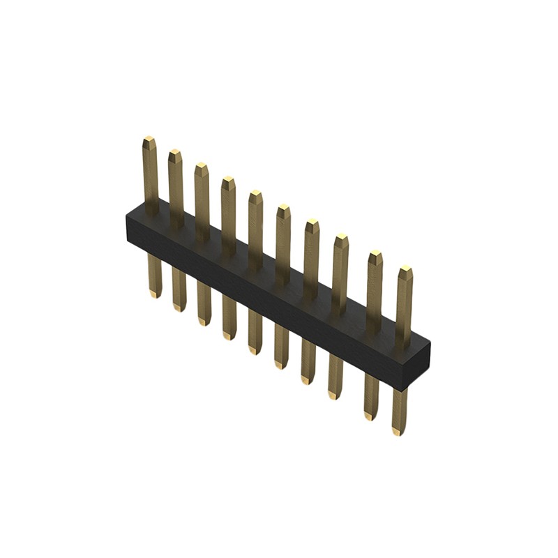 10 pcs : BC020-10-A-0200-0300-L-G - 10POS 1.0MM PITCH PIN HEADER, SI