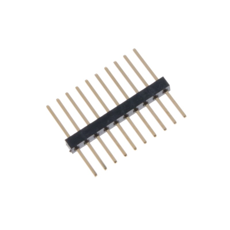 10 pcs : BC020-10-A-0380-0300-L-G - 10W, 1.0MM PITCH PIN HDR, SIL, T